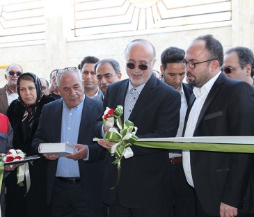 افتتاح رسمی کارخانه سپنج سازه آسا